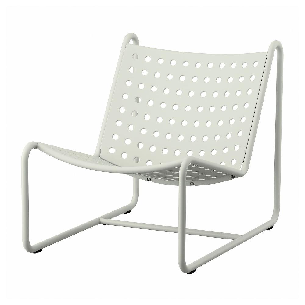 IKEA SKOGSÖN Poltrona grigio chiaro da esterno