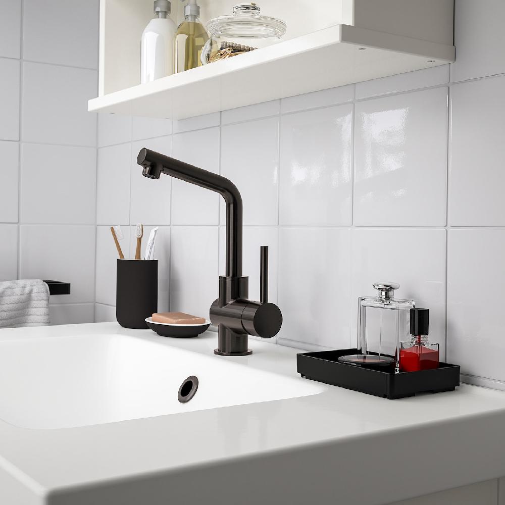 IKEA SKOGSVIKEN Vassoio Nero 10x15 Cm