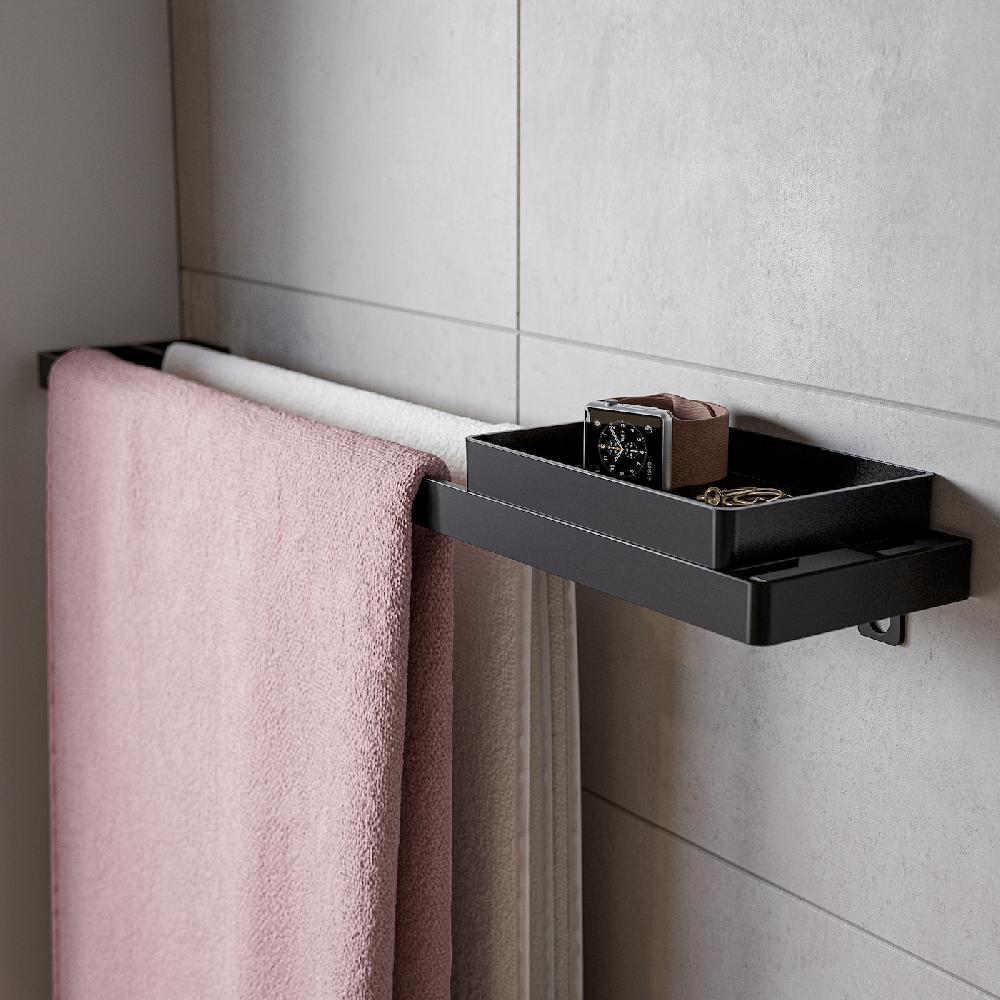 IKEA SKOGSVIKEN Vassoio Nero 10x15 Cm