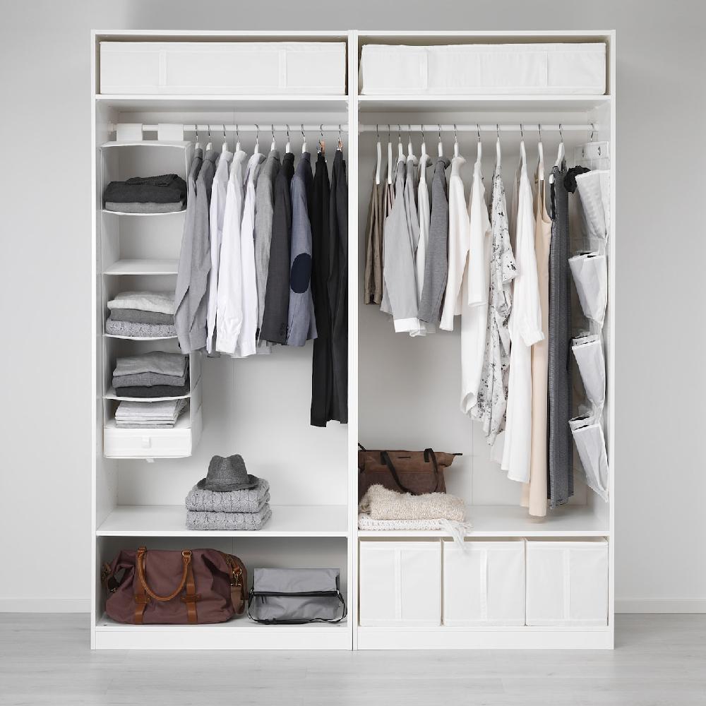 IKEA SKUBB Scatola A Scomparti Bianco 44x34x11 Cm