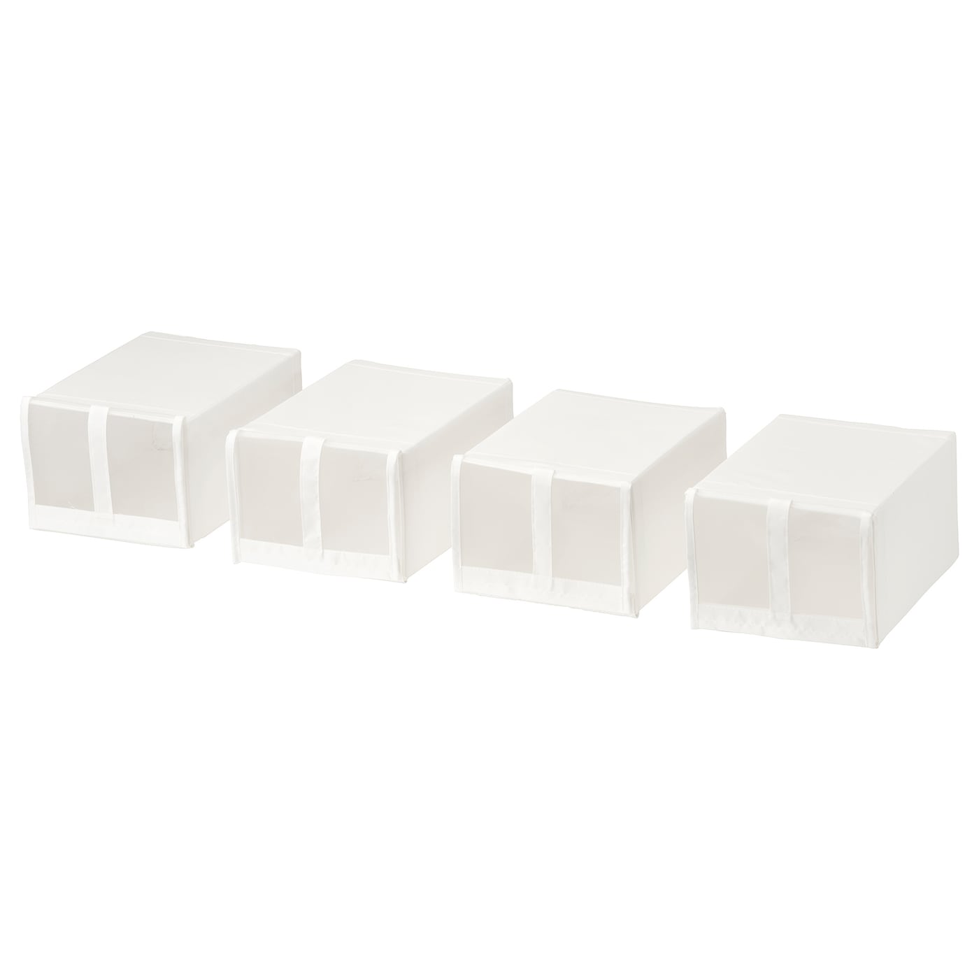 IKEA SKUBB Scatola per scarpe bianco 22x34x16 cm