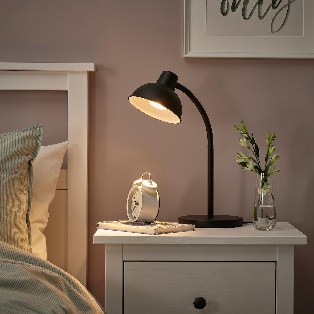 IKEA SKURUP Lampada Da Lavoro Nero