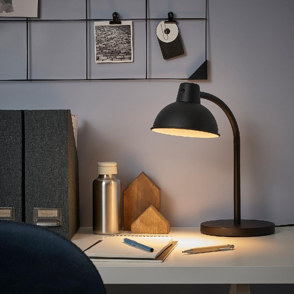 IKEA SKURUP Lampada Da Lavoro Nero