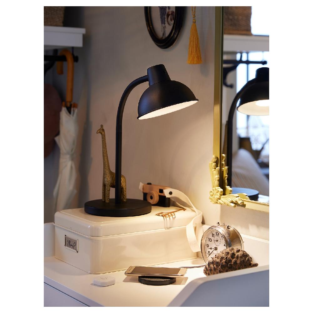 IKEA SKURUP Lampada Da Lavoro Nero