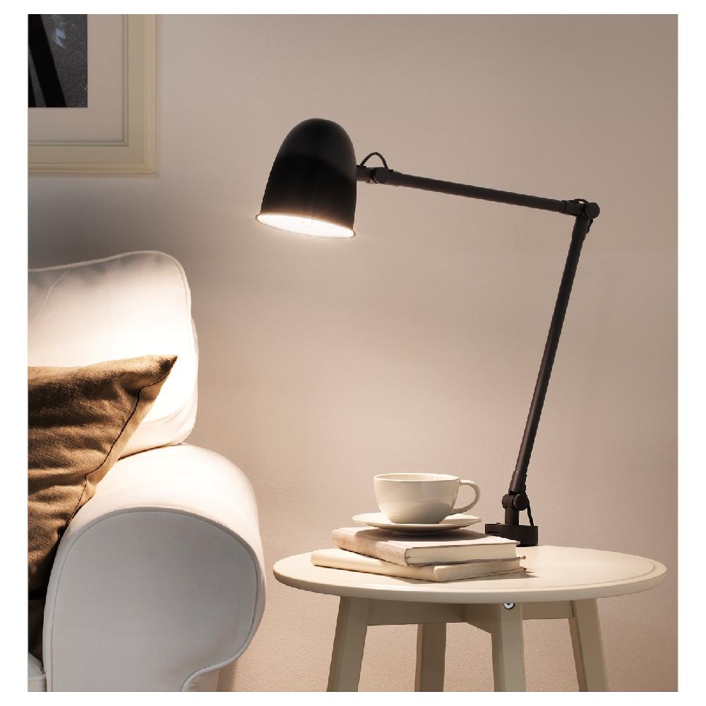 IKEA SKURUP Lampada Da Lavoro/parete Nero