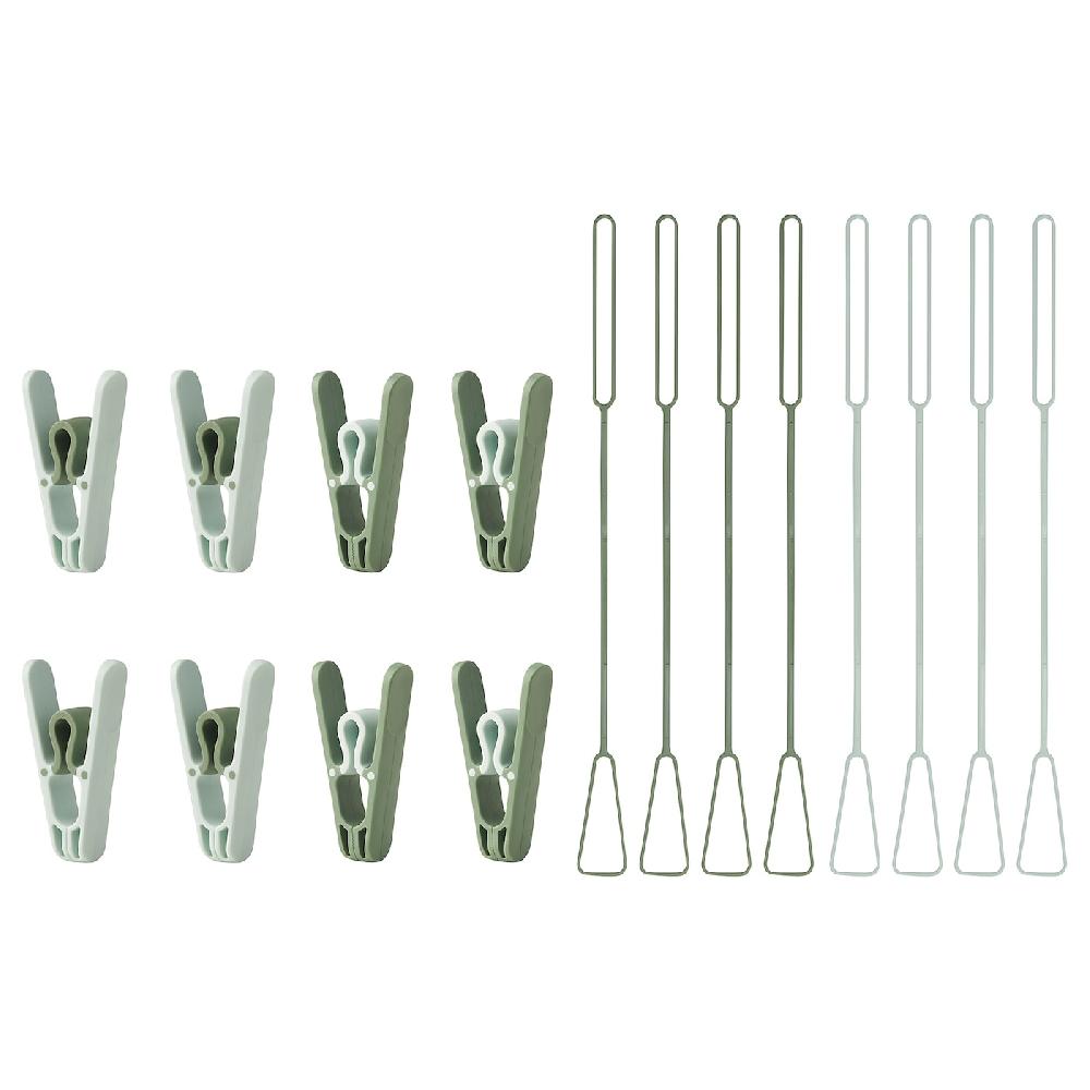 IKEA SLIBB Molletta da bucato verde