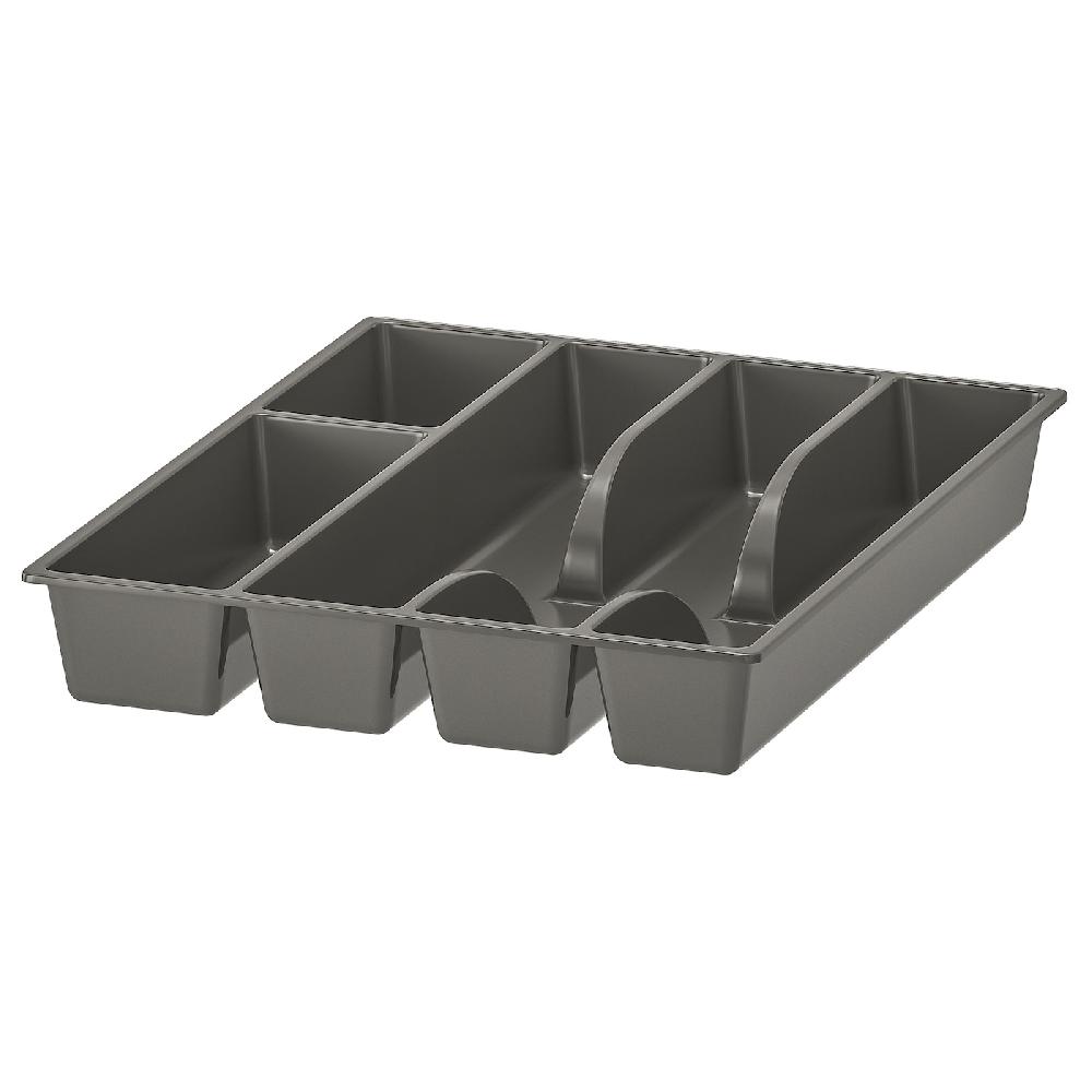 IKEA SMÄCKER Portaposate Grigio 31x26 Cm