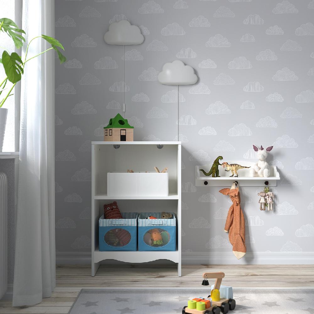 IKEA SMÅGÖRA Fasciatoio/libreria Bianco