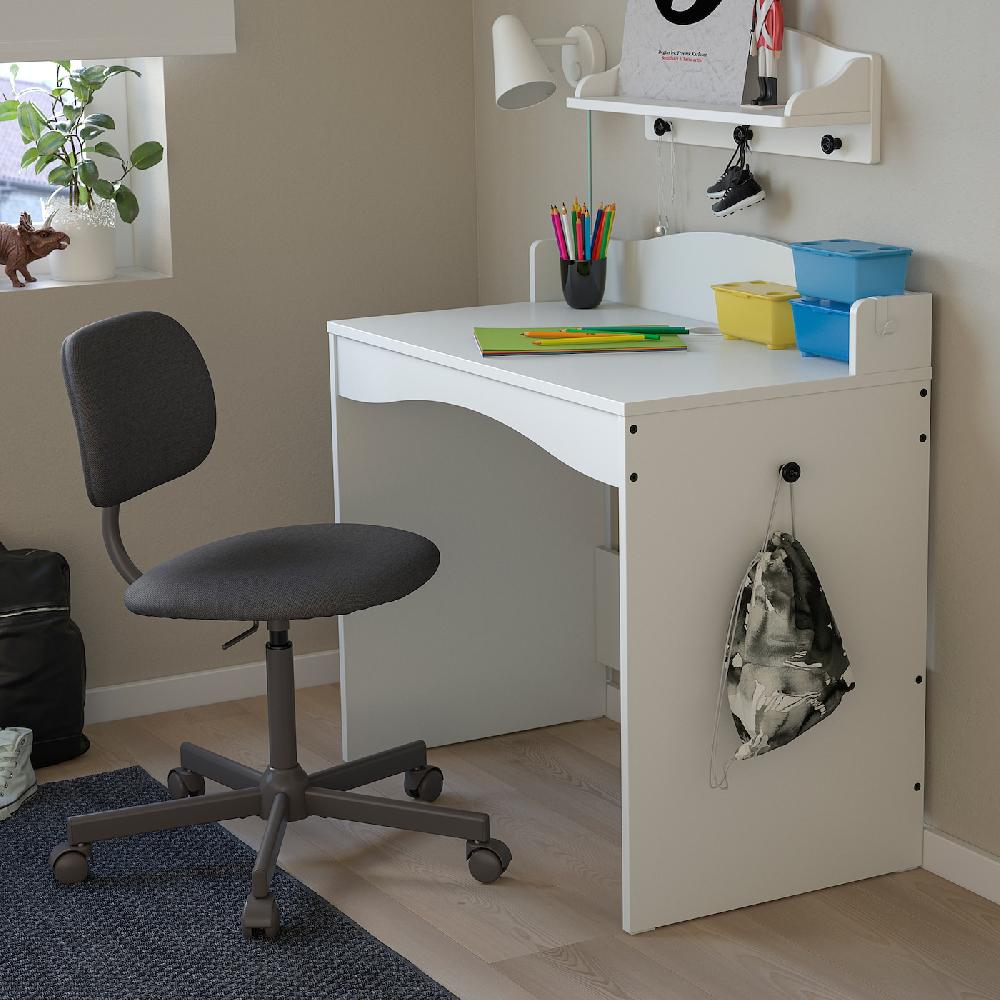IKEA SMÅGÖRA Scrivania Bianco 93x51 Cm