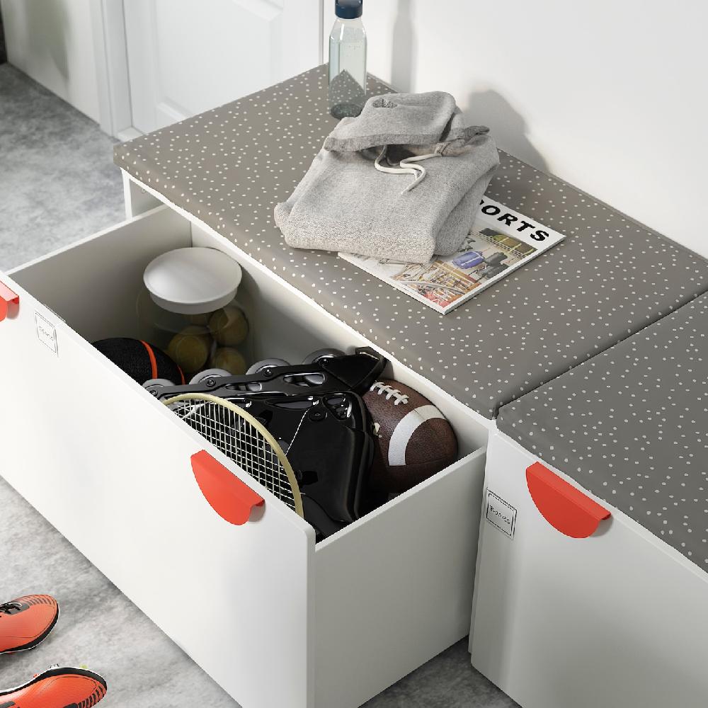 IKEA SMÅSTAD Contenitore Bianco 90x49x48 Cm