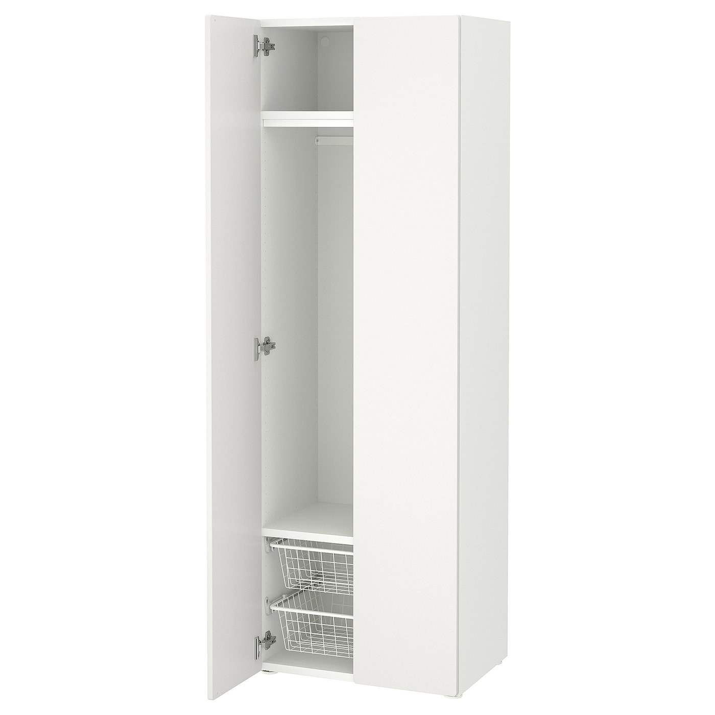 IKEA SMÅSTAD Guardaroba bianco/bianco 60x42x181 cm