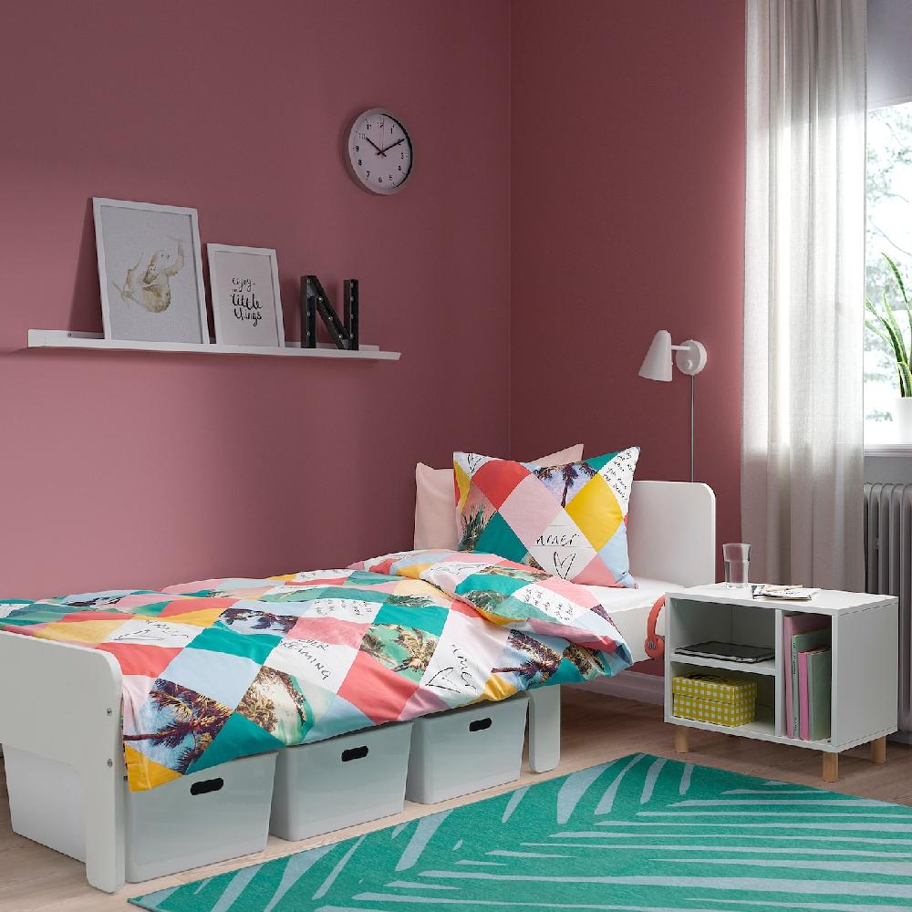 IKEA SMUSSLA Comodino/scaffale Bianco