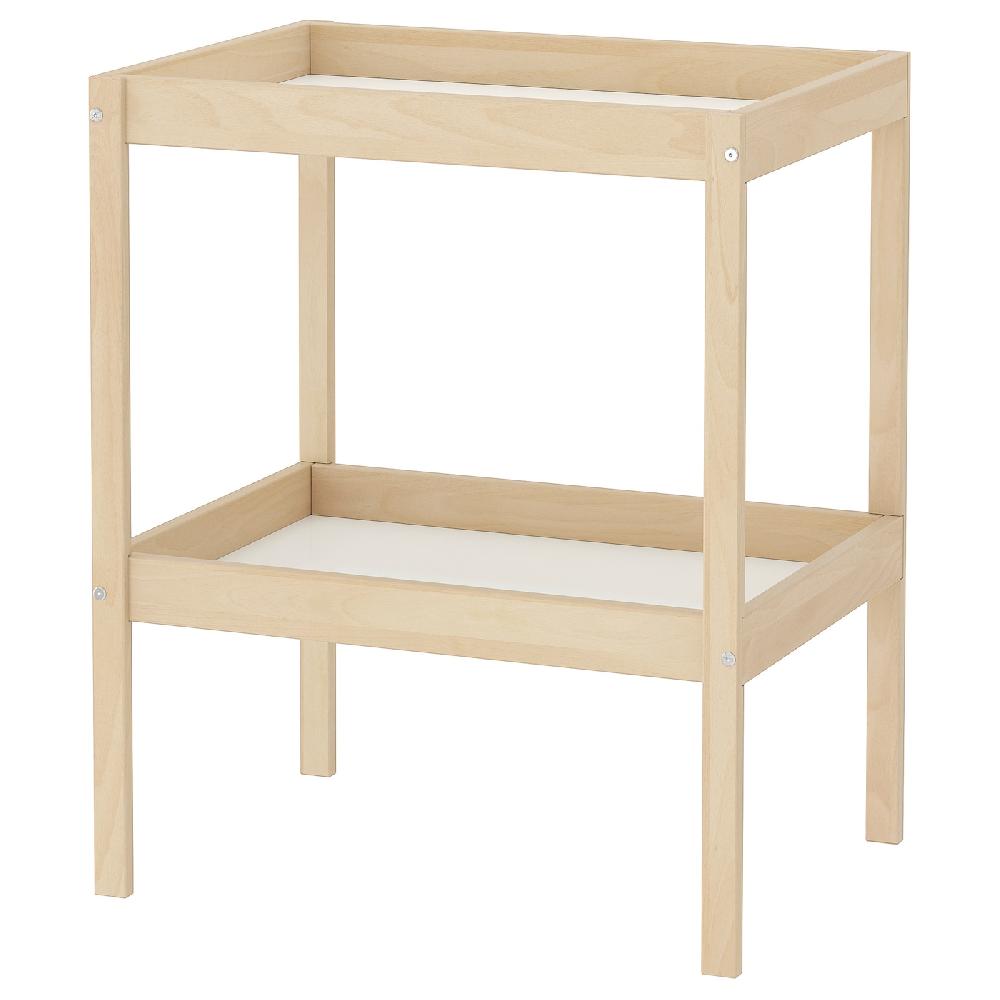 IKEA SNIGLAR Fasciatoio faggio/bianco 72x53 cm