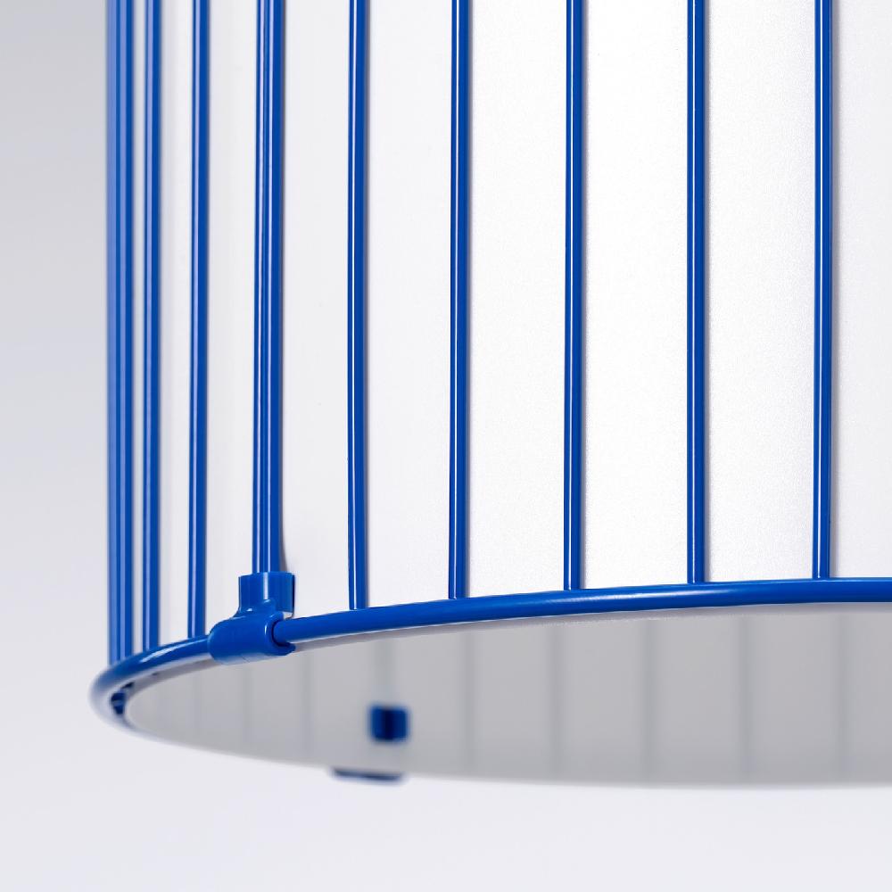 IKEA SOLVINDEN Lampada A Sospensione Blu 48 Cm