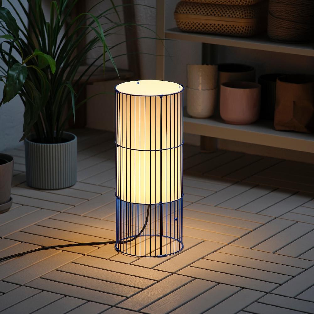 IKEA SOLVINDEN Lampada A Sospensione Blu 48 Cm