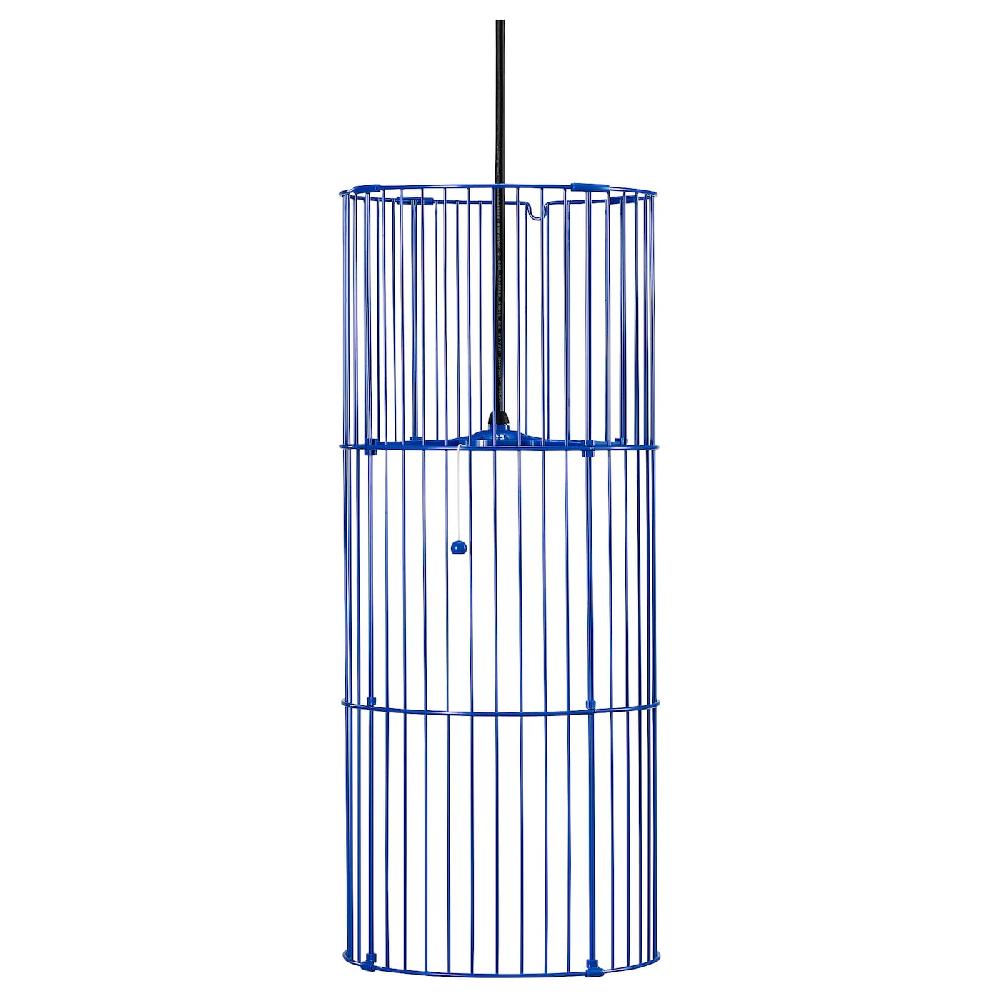 IKEA SOLVINDEN Lampada a sospensione blu 48 cm