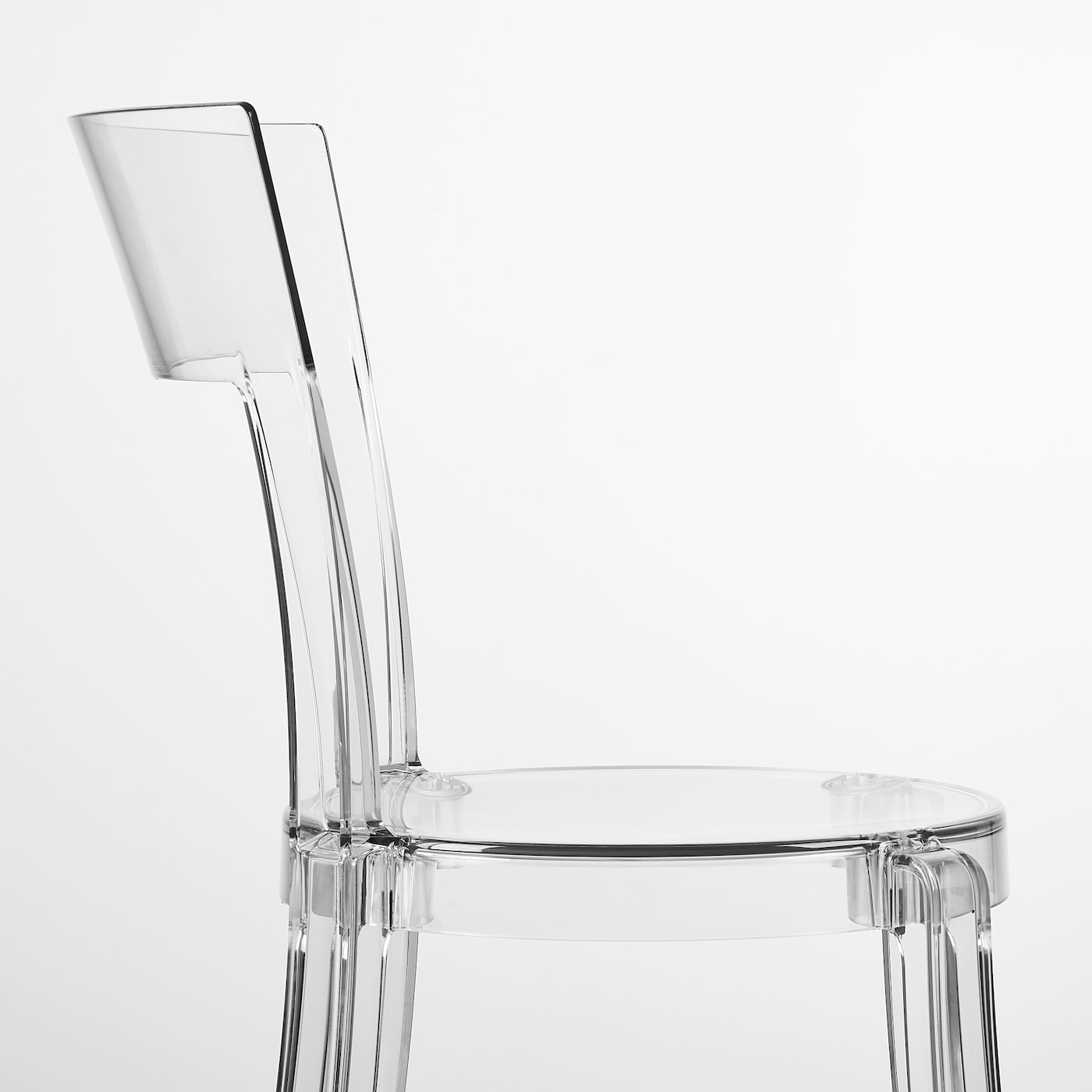 IKEA STEIN Sedia Trasparente