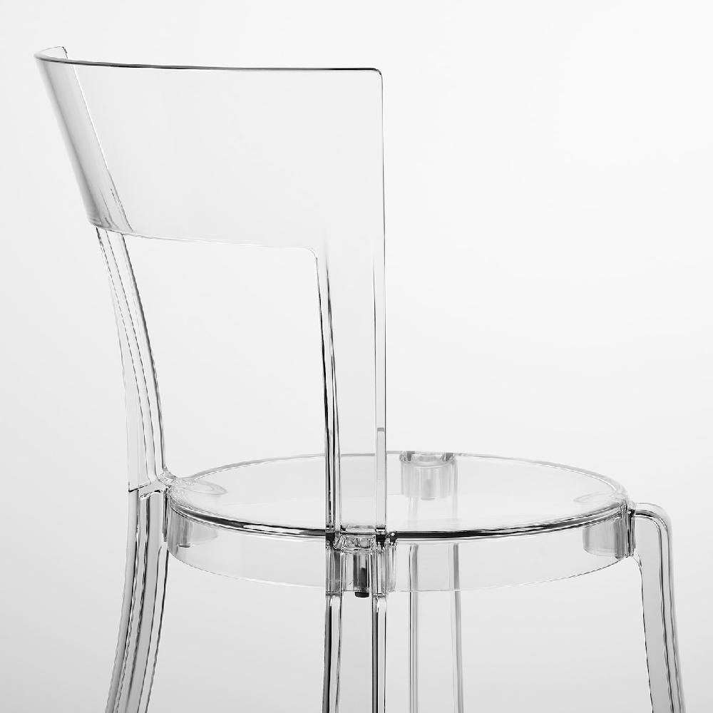IKEA STEIN Sedia Trasparente