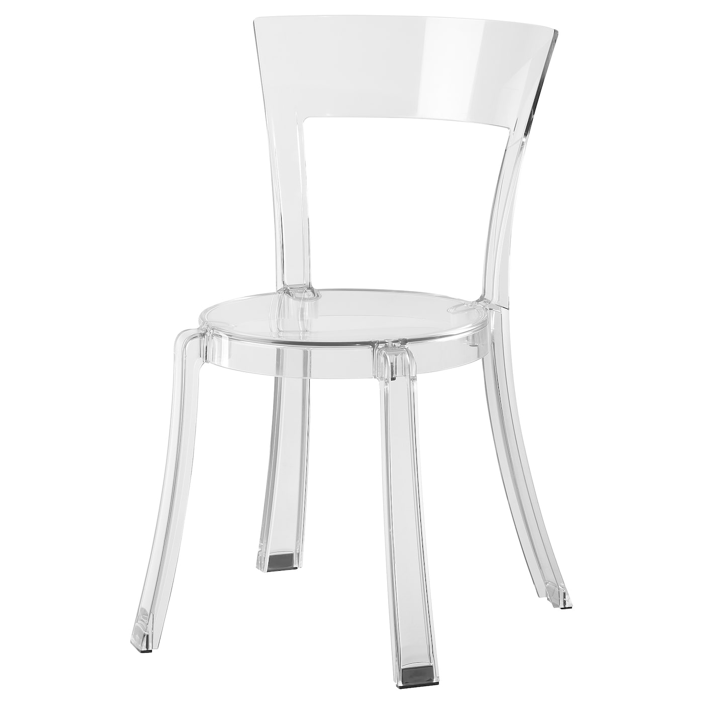 IKEA STEIN Sedia Trasparente