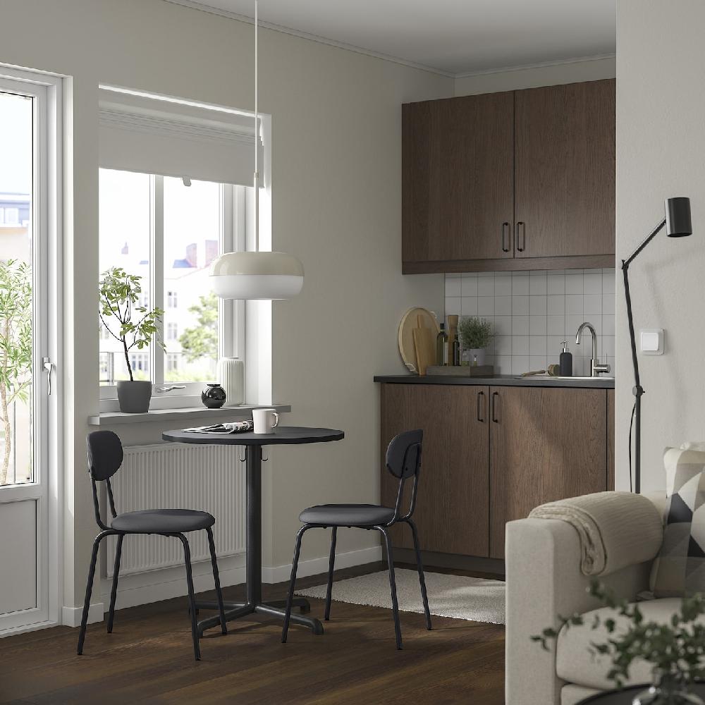 IKEA STENSELE Tavolo Antracite/antracite 70 Cm