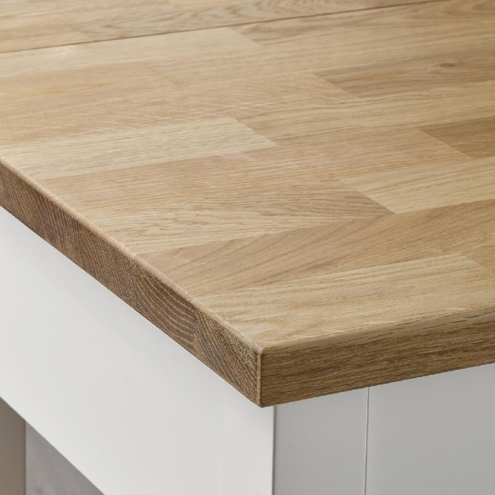IKEA STENSTORP Carrello Bianco/rovere 45x43x90 Cm