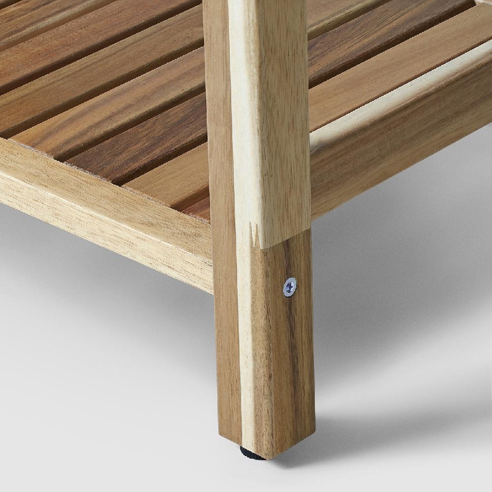 IKEA STOREDAMM Scaffale Acacia 60x71 Cm