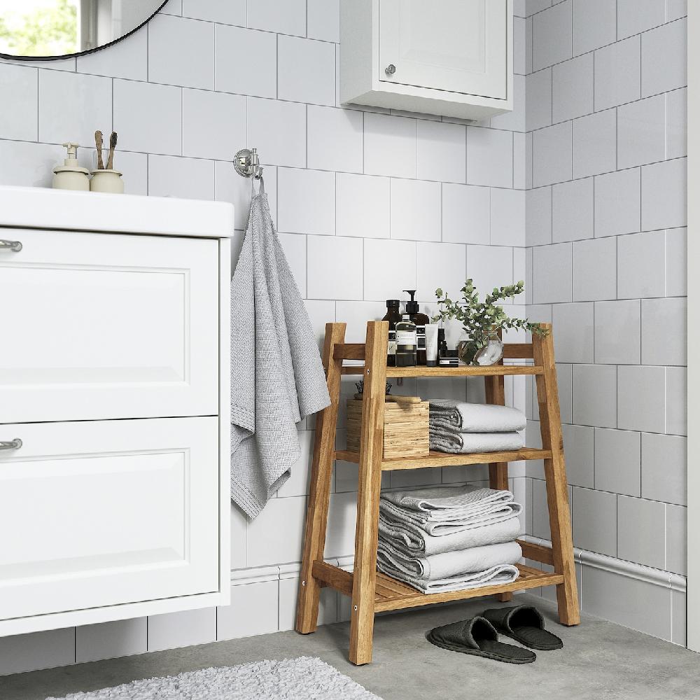 IKEA STOREDAMM Scaffale Acacia 60x71 Cm