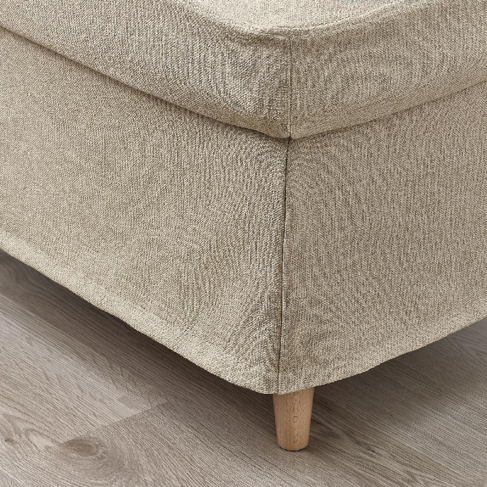 IKEA STRANDMON Fodera Per Poggiapiedi Naggen Beige