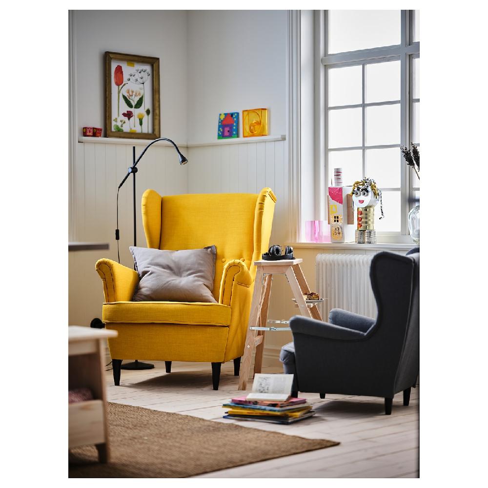 IKEA STRANDMON Poltrona Skiftebo Giallo