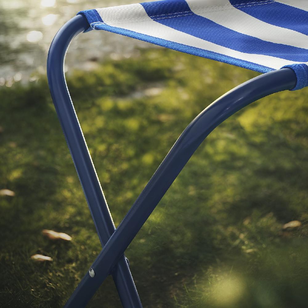 IKEA STRANDÖN Sgabello Pieghevole Blu