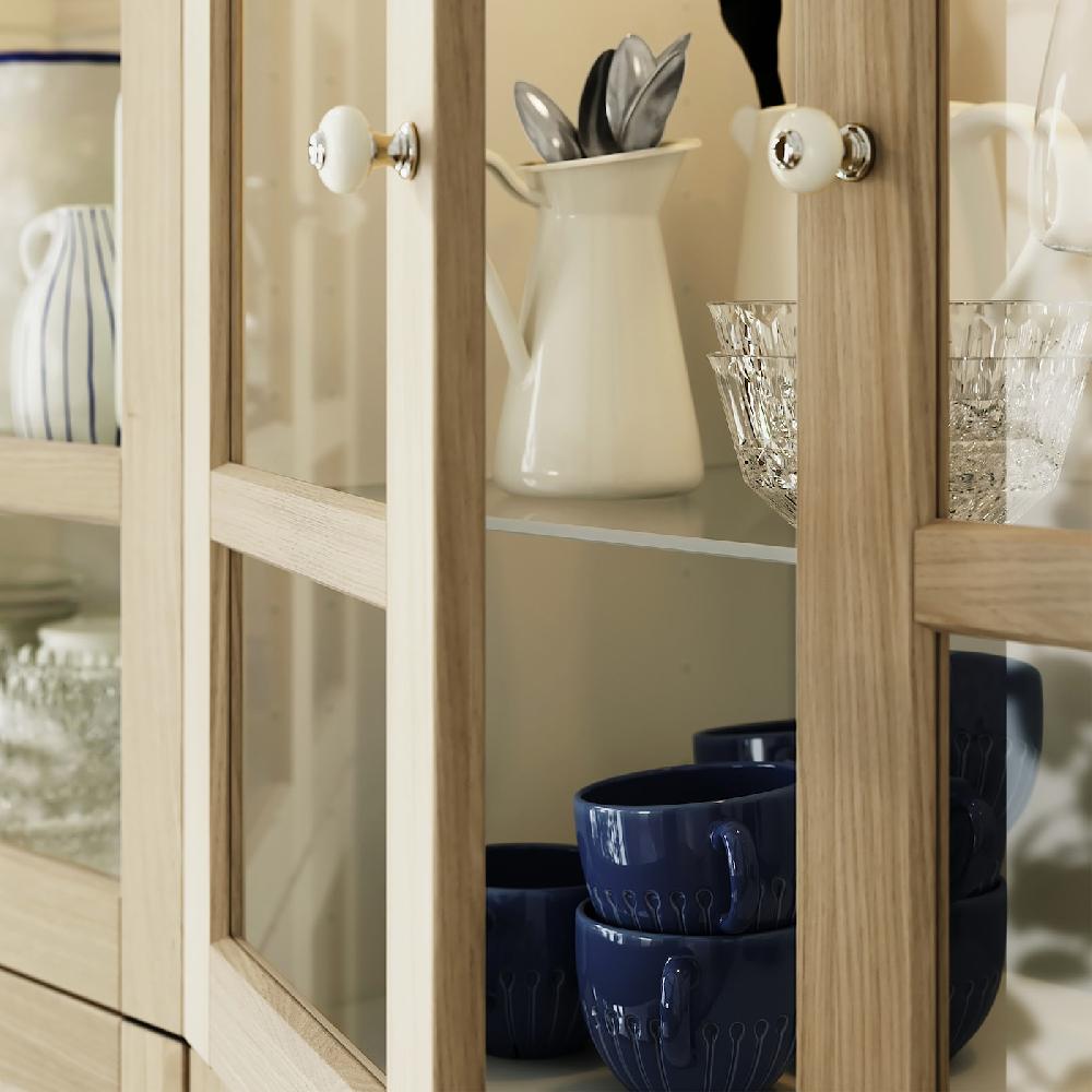 IKEA STRIMMIG Tazza Gres Blu 36 Cl