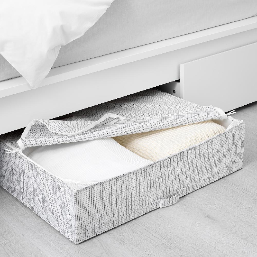 IKEA STUK Custodia Bianco/grigio 71x51x18 Cm