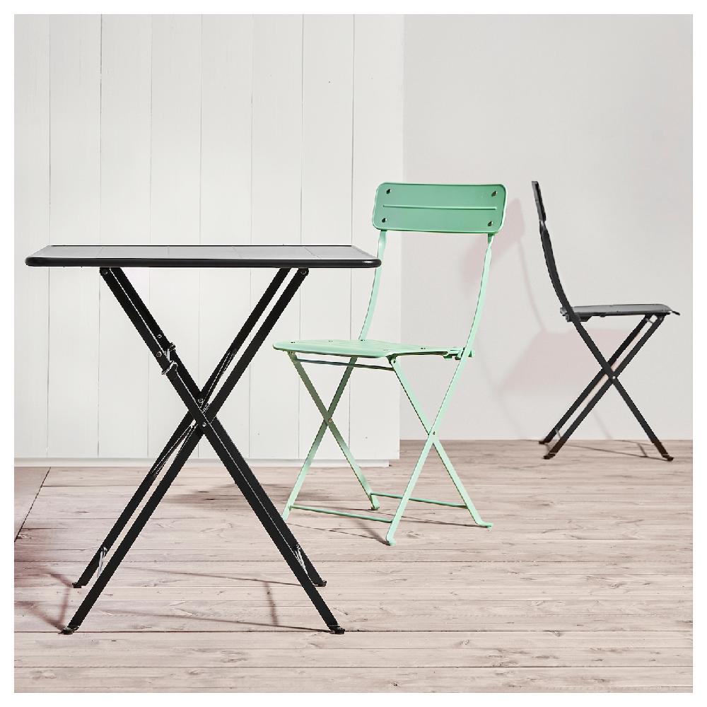 IKEA SUNDSÖ Tavolo Antracite Da Esterno 65x65 Cm