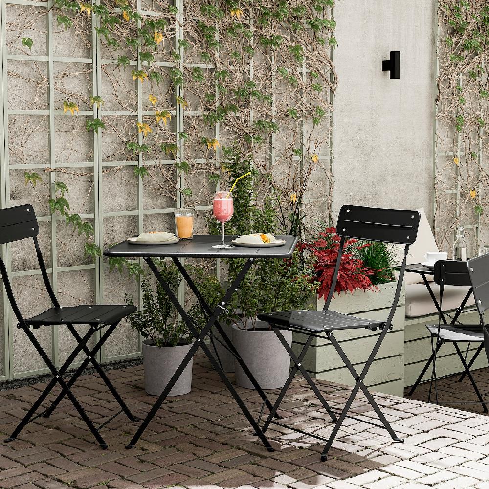 IKEA SUNDSÖ Tavolo Antracite Da Esterno 65x65 Cm