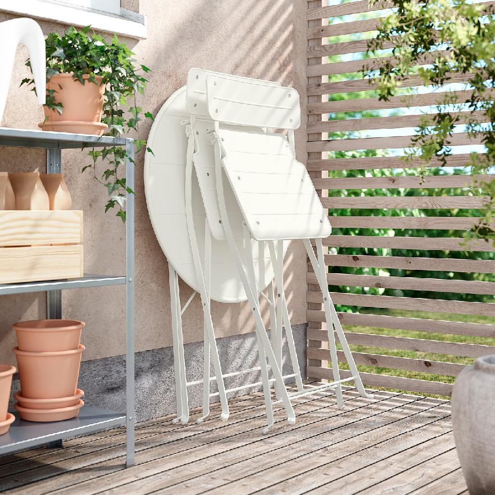 IKEA SUNDSÖ Tavolo Bianco Sporco Da Esterno 65 Cm