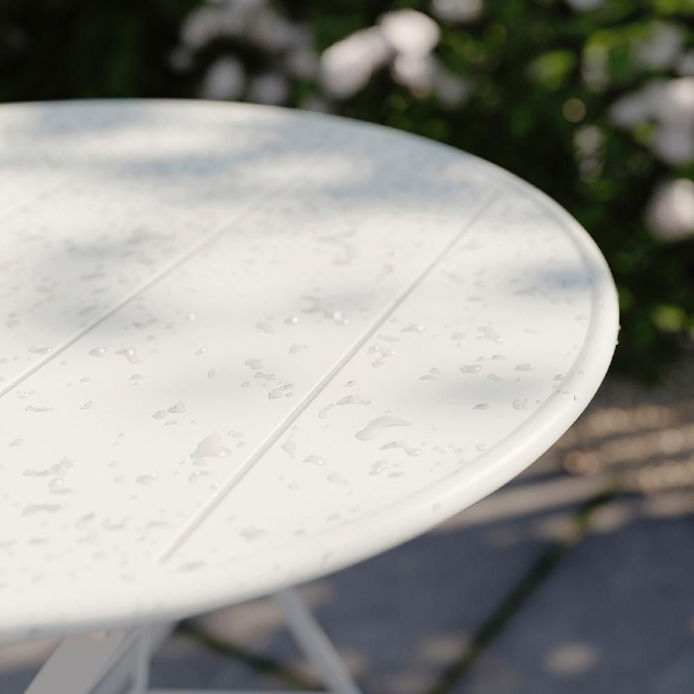 IKEA SUNDSÖ Tavolo Bianco Sporco Da Esterno 65 Cm