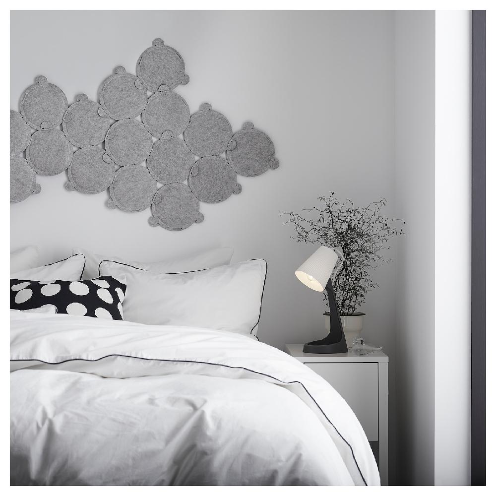 IKEA SVALLET Lampada Da Lavoro Grigio Scuro/bianco