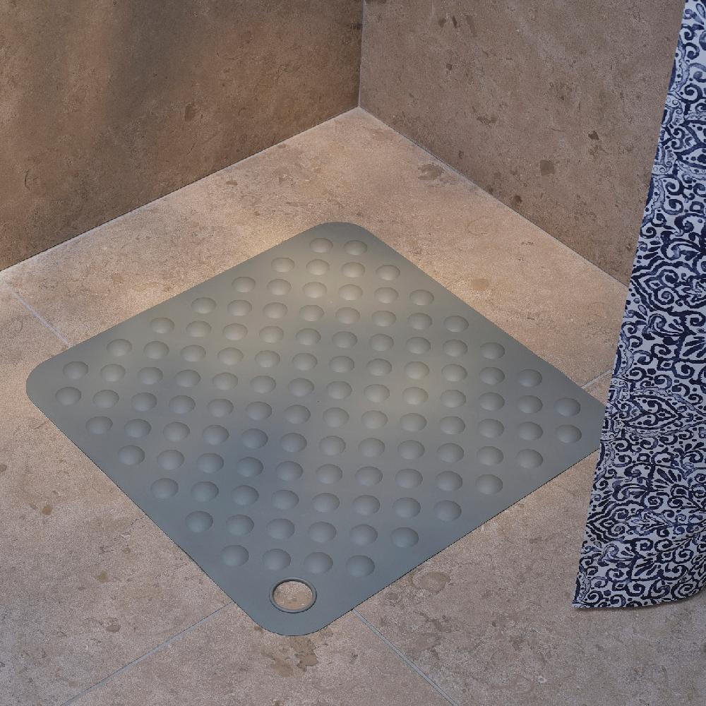 IKEA TÅNGEFLO Tappetino Per Doccia Grigio 50x50 Cm