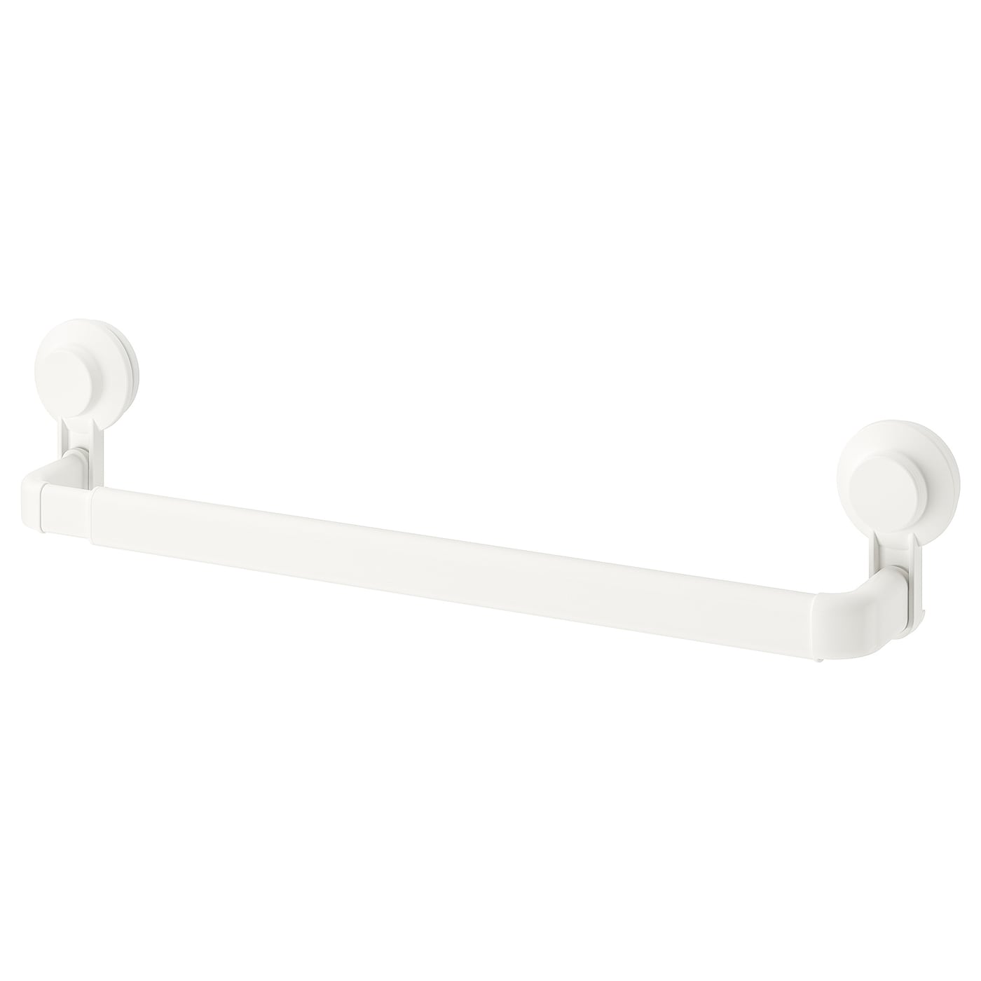 IKEA TISKEN Portasciugamani con ventosa bianco