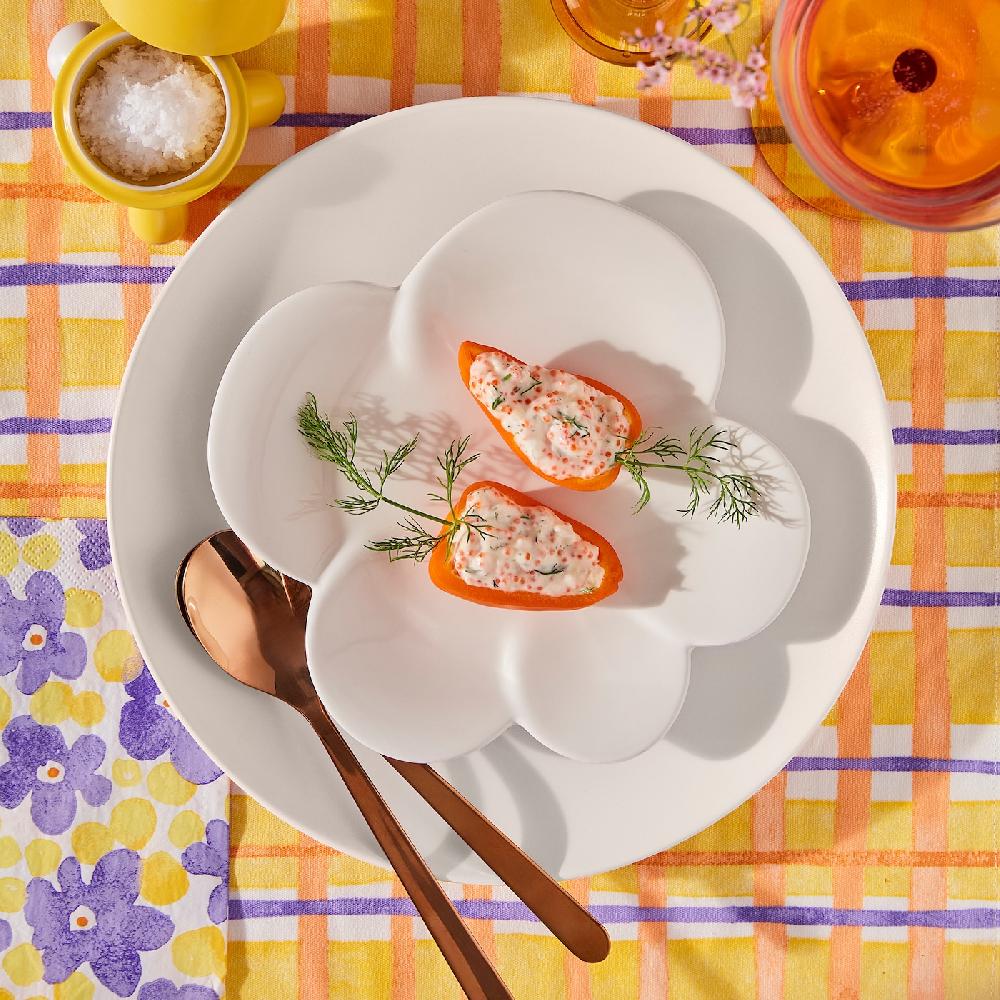 IKEA TJÄRLEK Piatto Frutta Bianco 20 Cm
