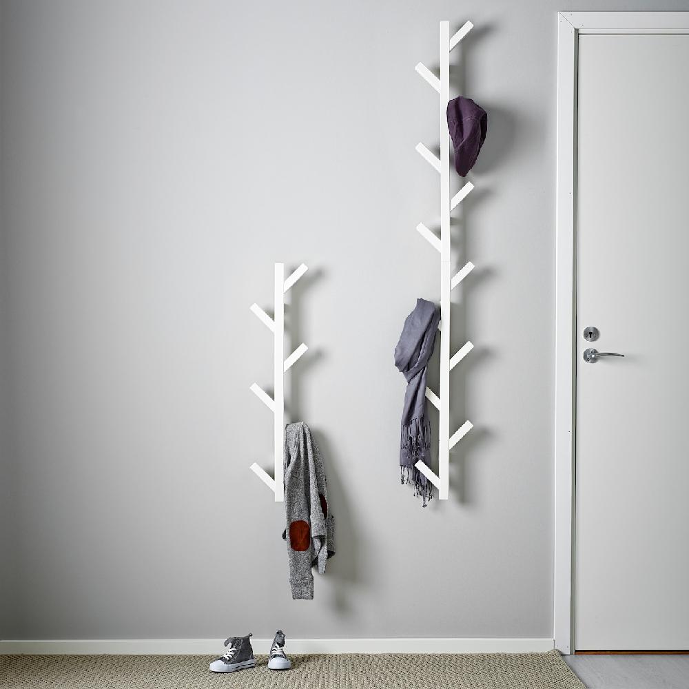 IKEA TJUSIG Appenditutto Bianco 78 Cm