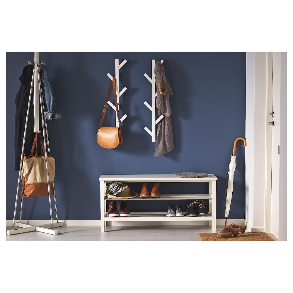 IKEA TJUSIG Appenditutto Bianco 78 Cm
