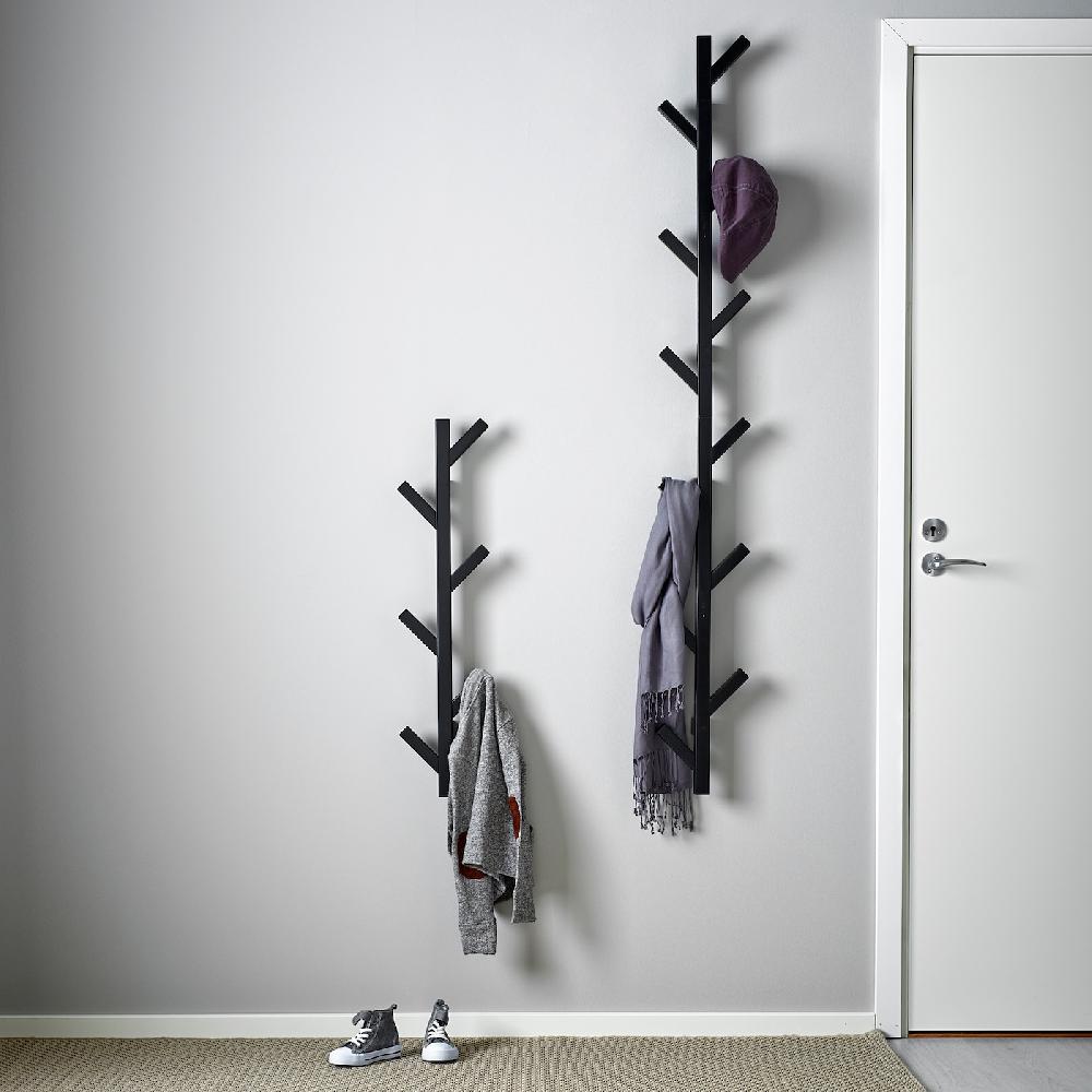 IKEA TJUSIG Appenditutto Nero 78 Cm