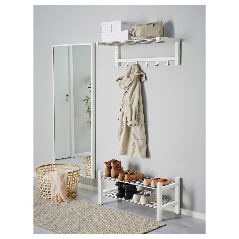 IKEA TJUSIG Rastrelliera Per Cappelli Bianco 79 Cm