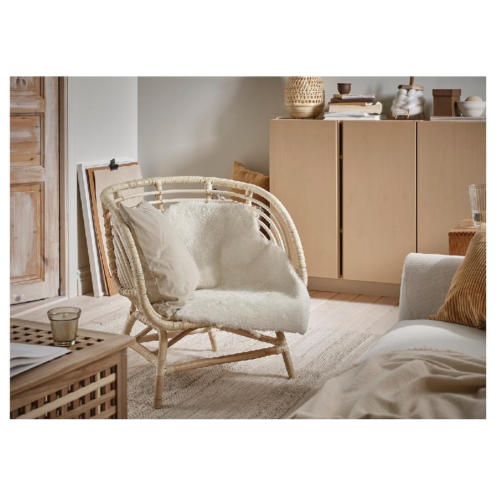 IKEA TOFTLUND Tappeto Bianco 55x85 Cm