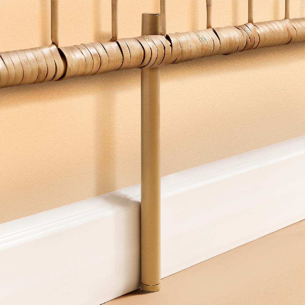 IKEA TOLKNING Testiera Fatto A Mano Rattan