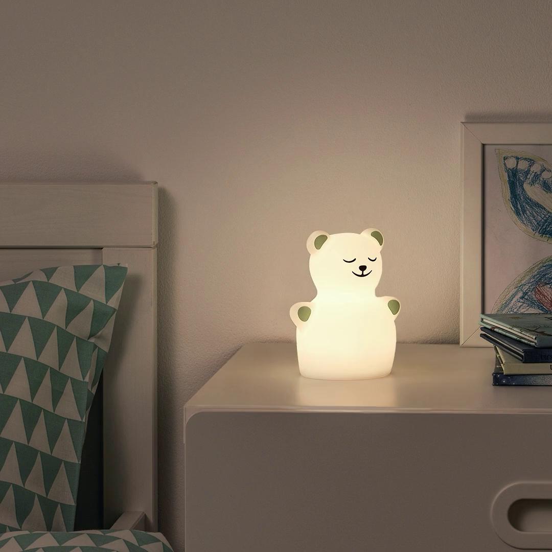 IKEA TÖVÄDER Luce Notturna A LED Orso A Batterie