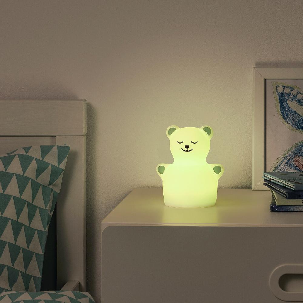 IKEA TÖVÄDER Luce Notturna A LED Orso A Batterie