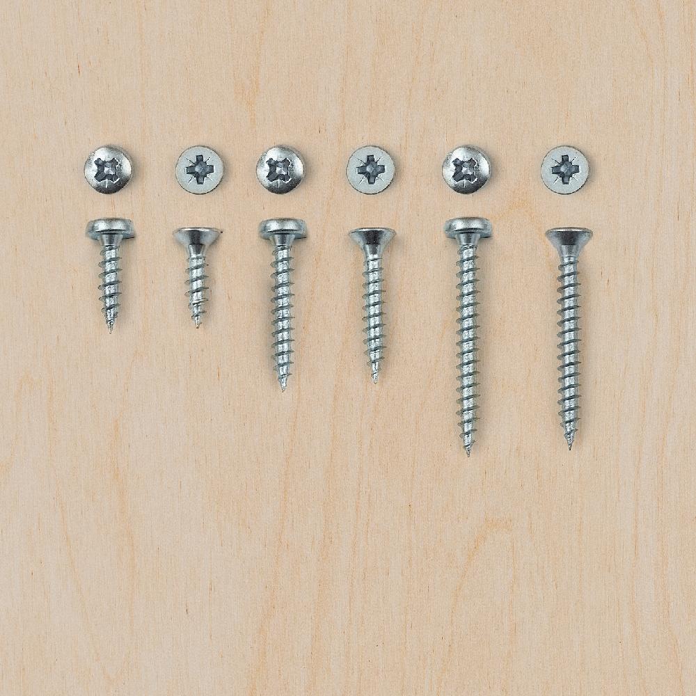 IKEA TRIXIG Set Di 200 Viti Per Legno