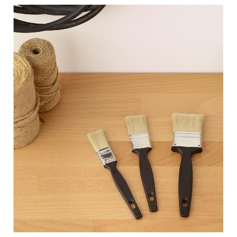 IKEA TRIXIG Set Di 3 Pennelli